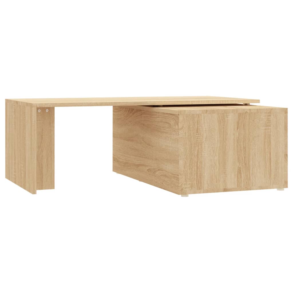 vidaXL Tavolino da Salotto Rovere Sonoma 150x50x35cm Legno Multistrato