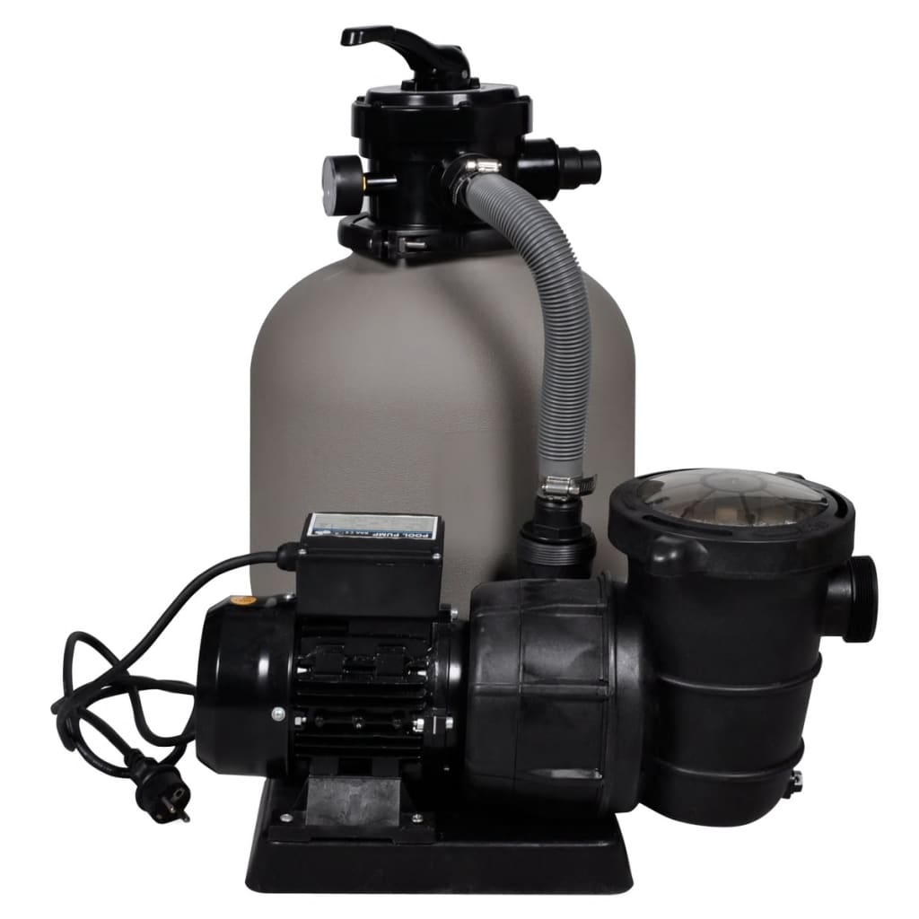 vidaXL Pompa con Filtro a Sabbia 600 W 17000 l/h