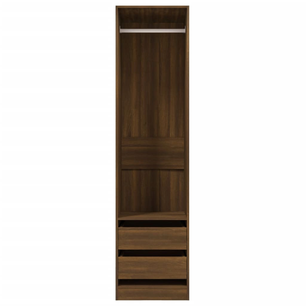Credenza 6 Cassetti Rovere Artigianale 50x34x96cm Truciolato vidaXL | Leroy Merlin