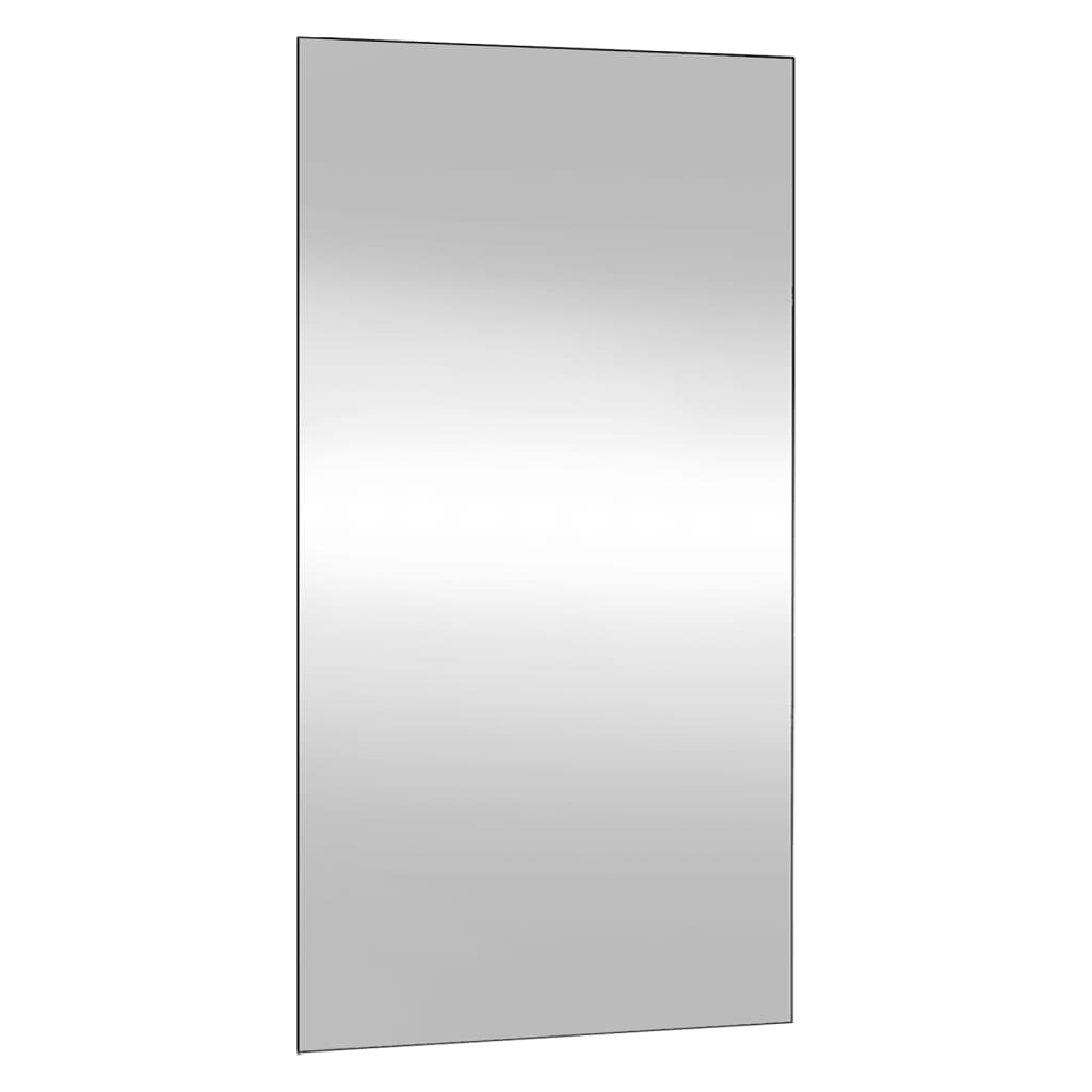 vidaXL Specchio da Parete 50x100 cm Vetro Rettangolare