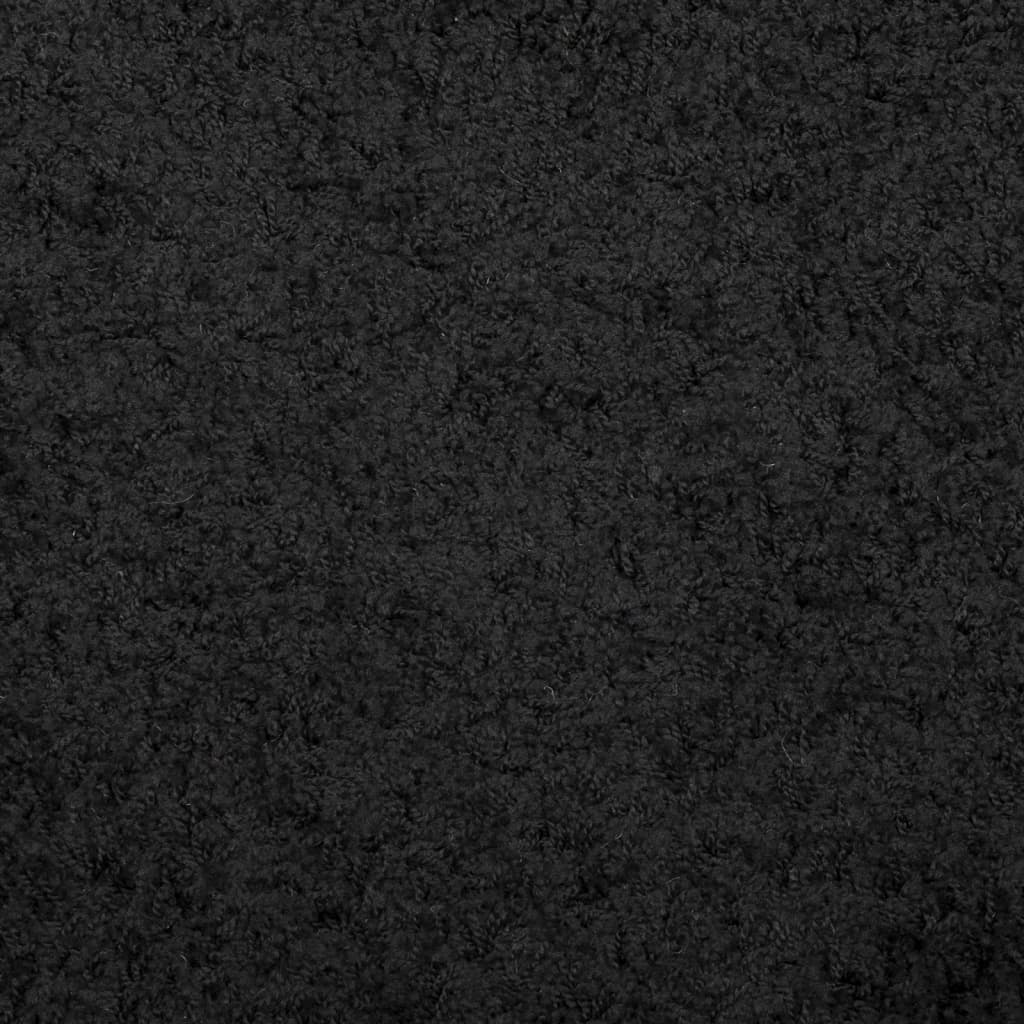 vidaXL Tappeto Shaggy PAMPLONA a Pelo Lungo Moderno Nero 240x340 cm