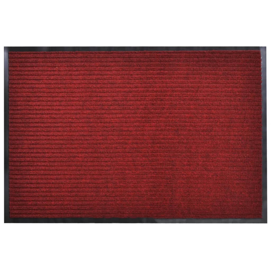 vidaXL Zerbino Rosso in PVC 90 x 150 cm
