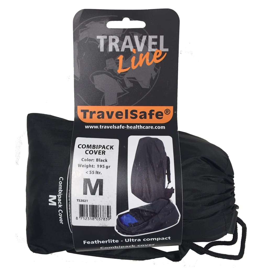 Travelsafe Telo di Protezione Combipack M Nero TS2021