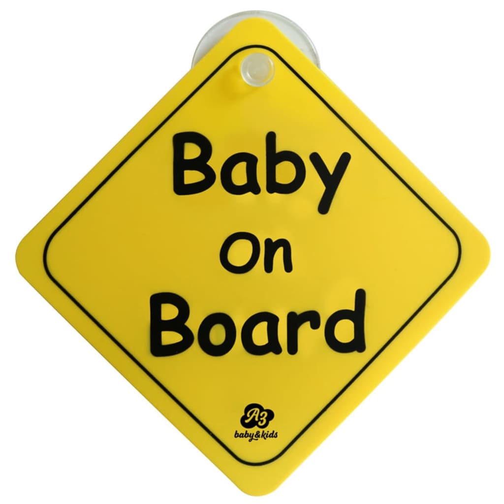 A3 Baby & Kids Set di Accessori per Sedili Auto Bambini 4 pz Nero