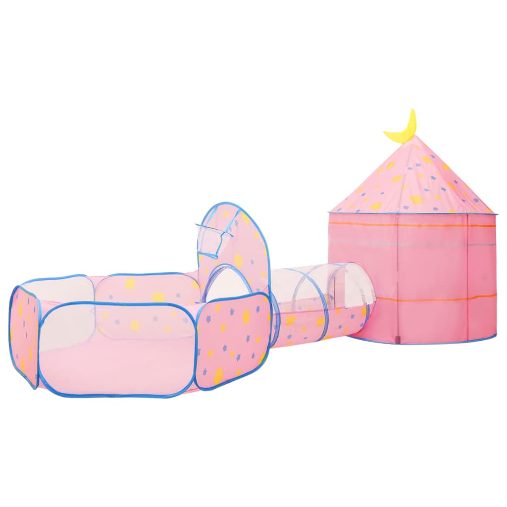vidaXL Tenda da Gioco per Bambini Rosa 301x120x128 cm