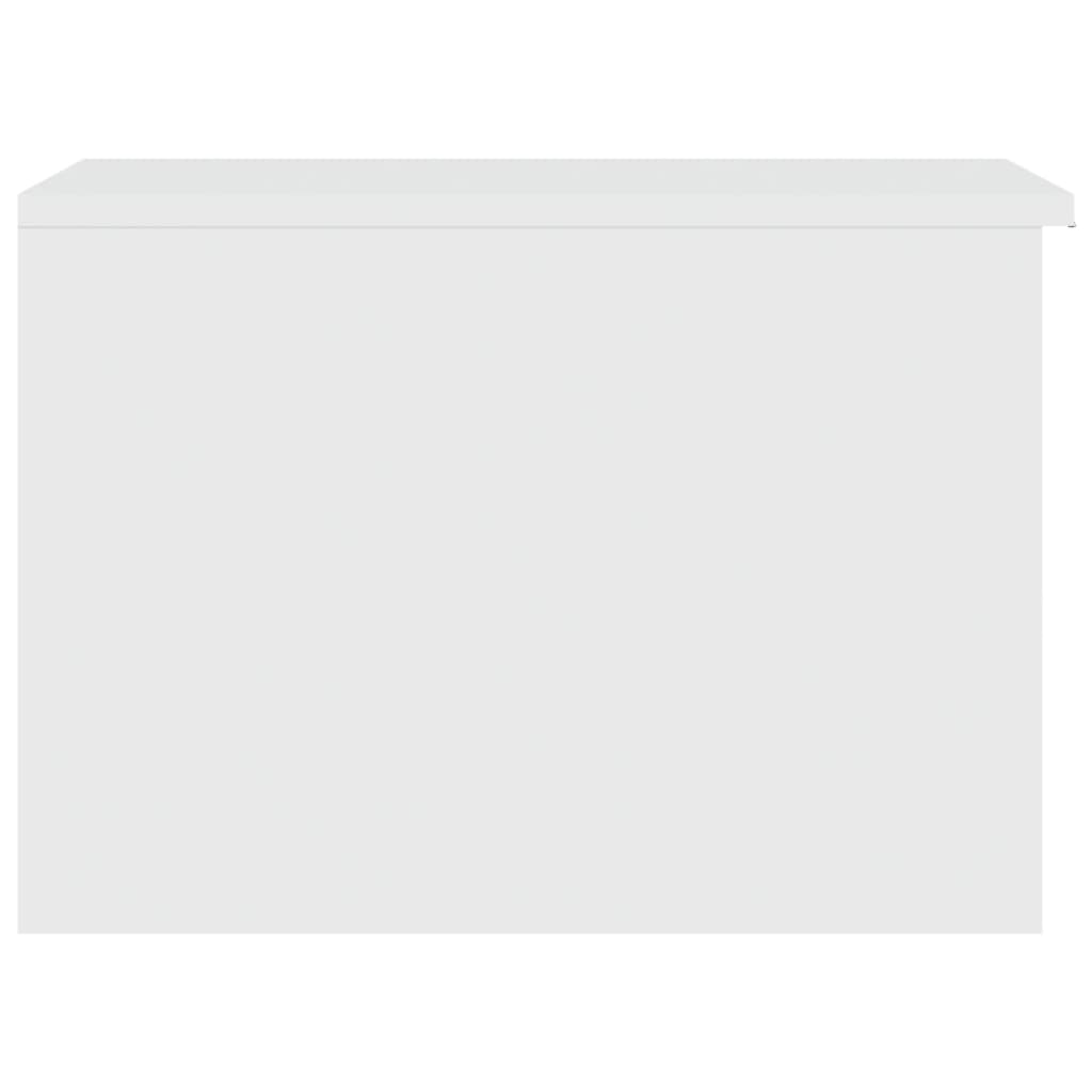 vidaXL Tavolino da Salotto Bianco 50x50x36 cm in Legno Multistrato