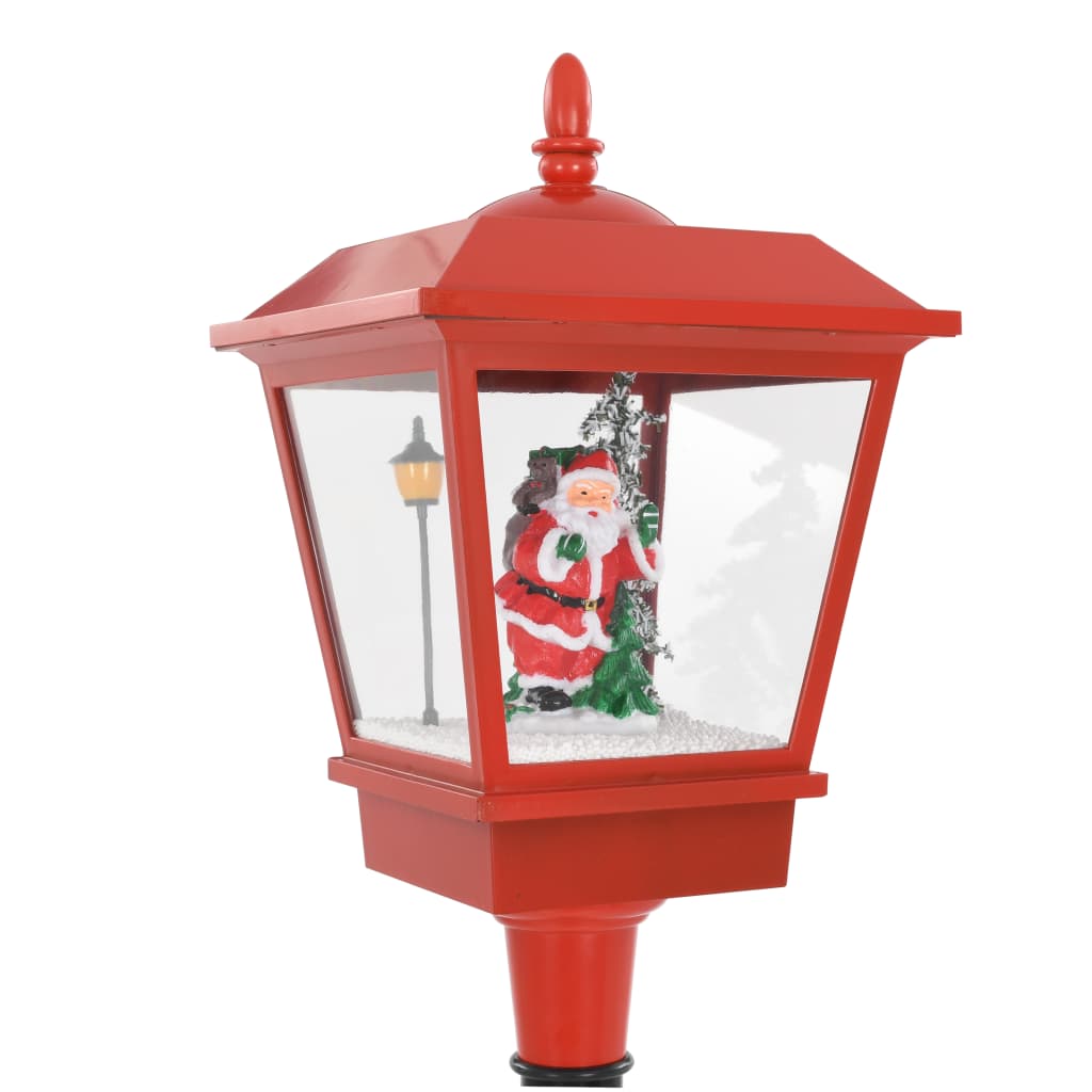 vidaXL Lampione di Natale con Babbo Natale 180 cm LED
