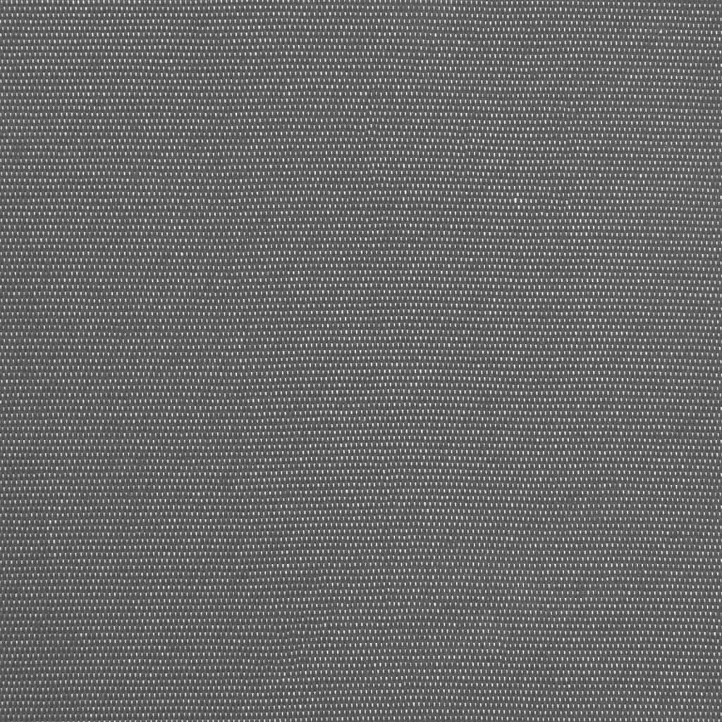 vidaXL Tenda da Sole Retrattile Antracite 400x150 cm Tessuto e Acciaio