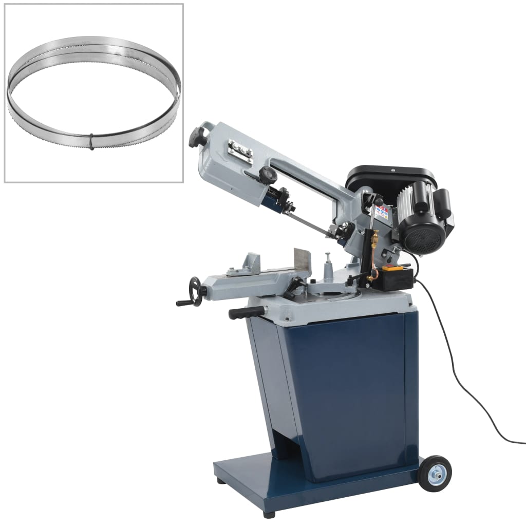 Sega A Nastro VidaXL Per Metallo - Taglio Preciso Con 3 Velocit&agrave; E Base Solida