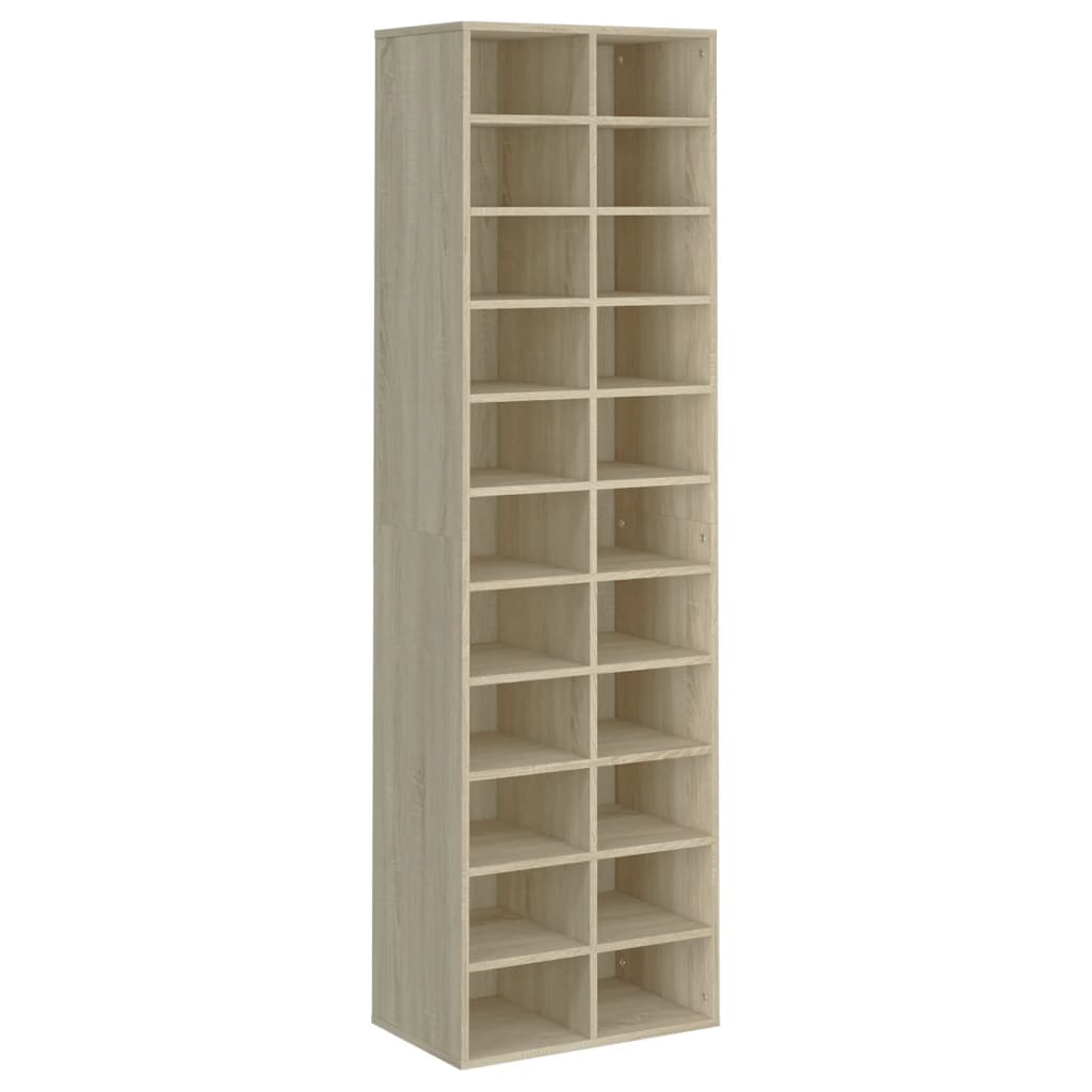 VidaXL Armadietto con Vetrina Rovere Sonoma 82,5x30,5x115cm Truciolato