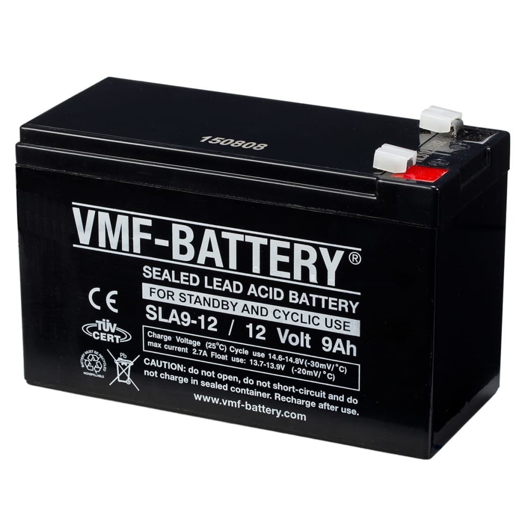 VMF Batteria AGM Standby e Ciclica 12 V 9 Ah SLA9-12