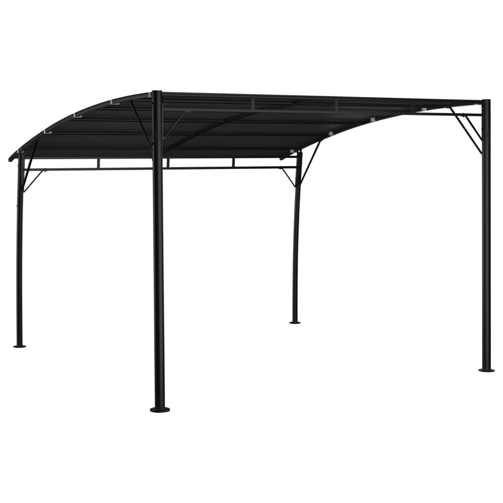 vidaXL Tenda Parasole da Giardino 3x3x2,55 m Antracite
