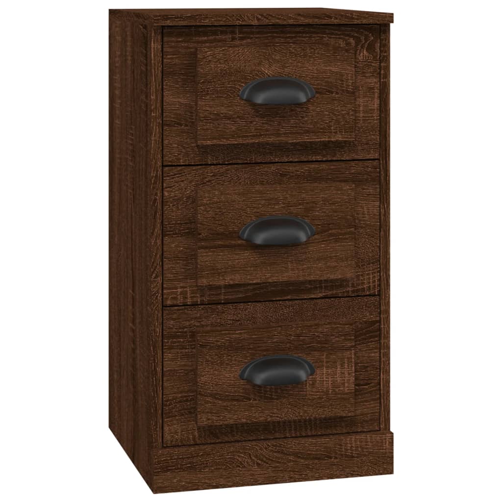 Maison Exclusive - Credenza Rovere Fumo 70x35,5x67,5 cm in Legno Multistrato | Leroy Merlin
