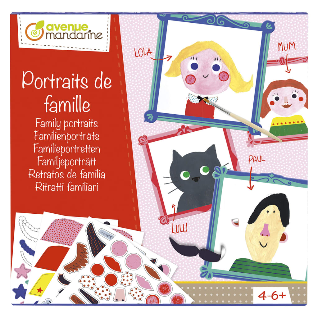 Avenue Mandarine Cofanetto Creativo Family Portraits