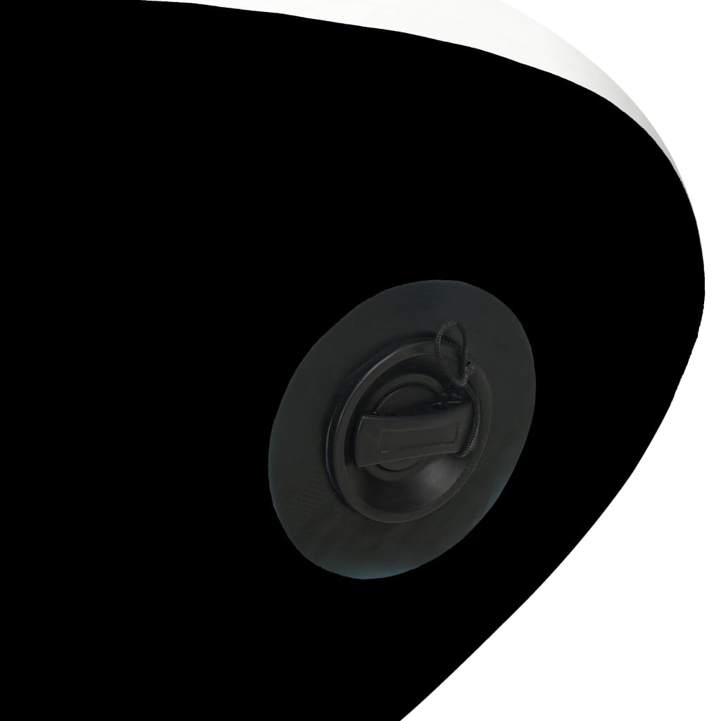 vidaXL Set Tavola Gonfiabile da SUP 305x76x15 cm Nera