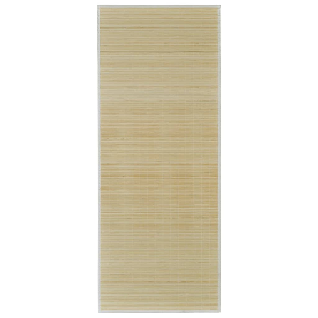 vidaXL Tappeto in Bambù 100x160 cm Naturale