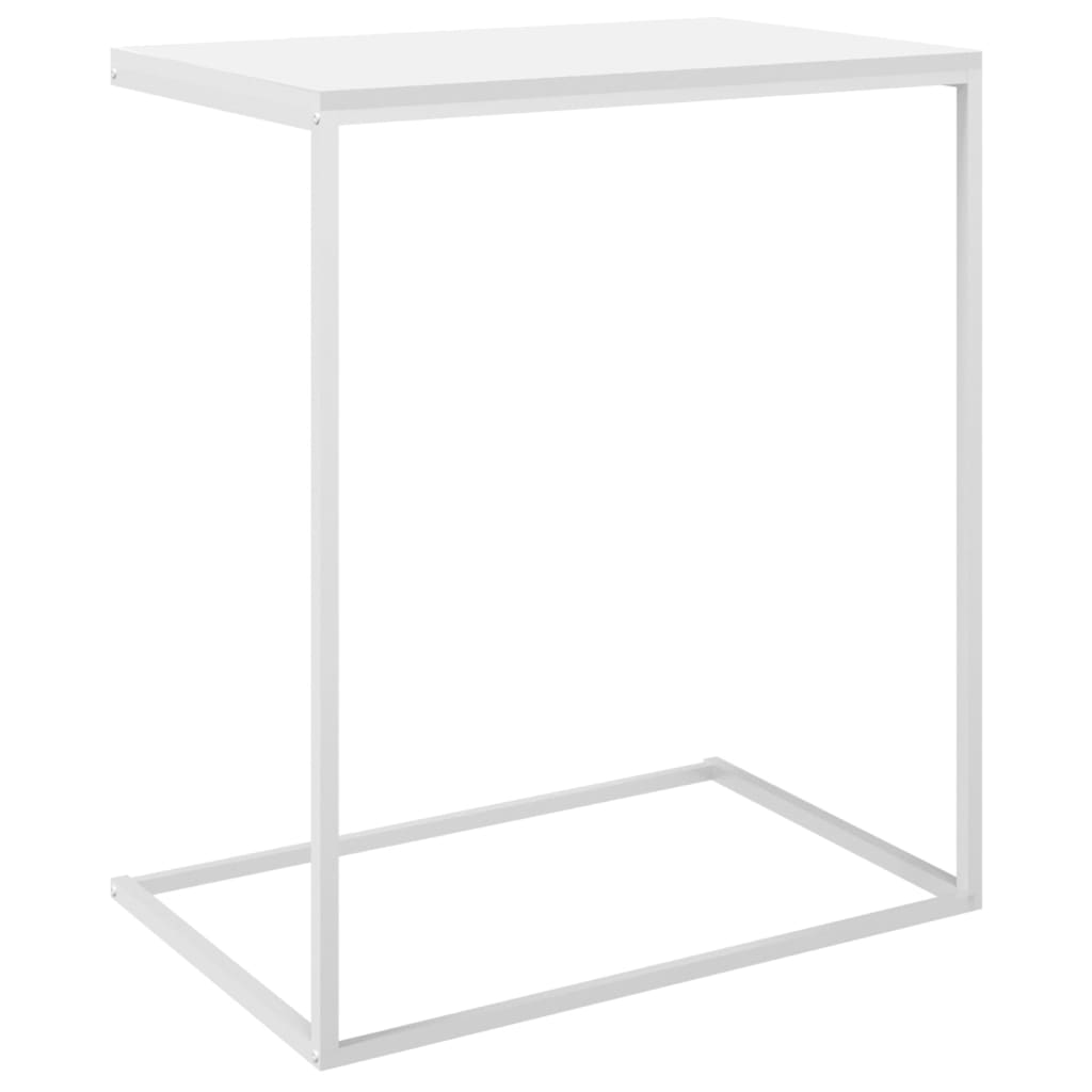 vidaXL Tavolino da Salotto Bianco 55x35x66 cm in Legno Multistrato