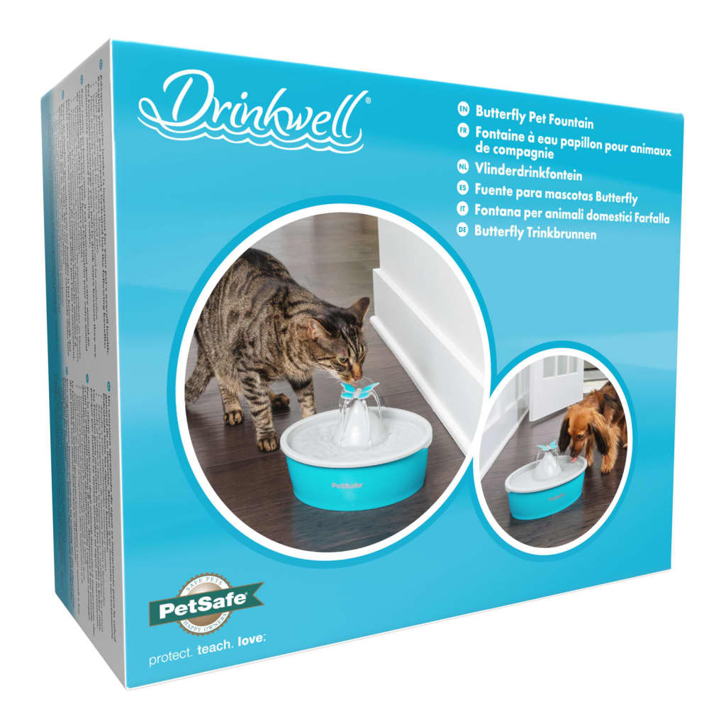 PetSafe Fontana per Animali Domestici Drinkwell con Farfalla 1,5 L
