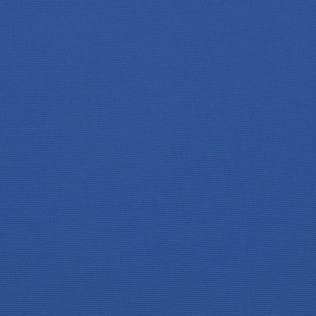 vidaXL Cuscino per Lettino Blu Reale 186x58x3 cm in Tessuto Oxford