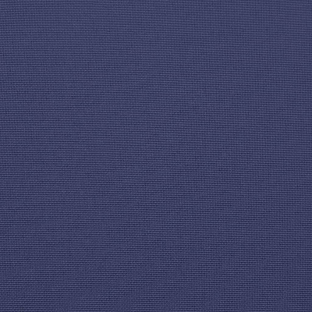 vidaXL Set Cuscini per Pallet Blu Marino 60x38x13 cm in Tessuto
