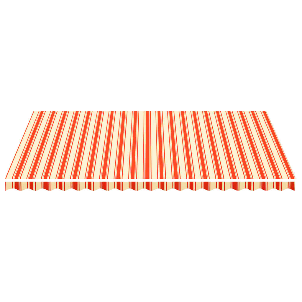 vidaXL Tessuto di Ricambio per Tenda da Sole Giallo e Arancio 5x3,5 m