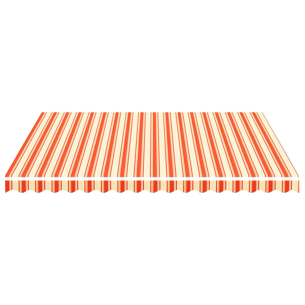 vidaXL Tessuto di Ricambio per Tenda da Sole Giallo e Arancio 4x3,5 m