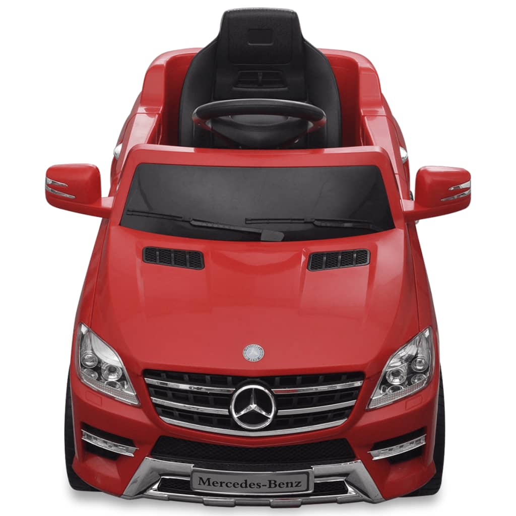 Macchina cavalcabile Mercedes Benz ML350 rossa 6V con telecomando