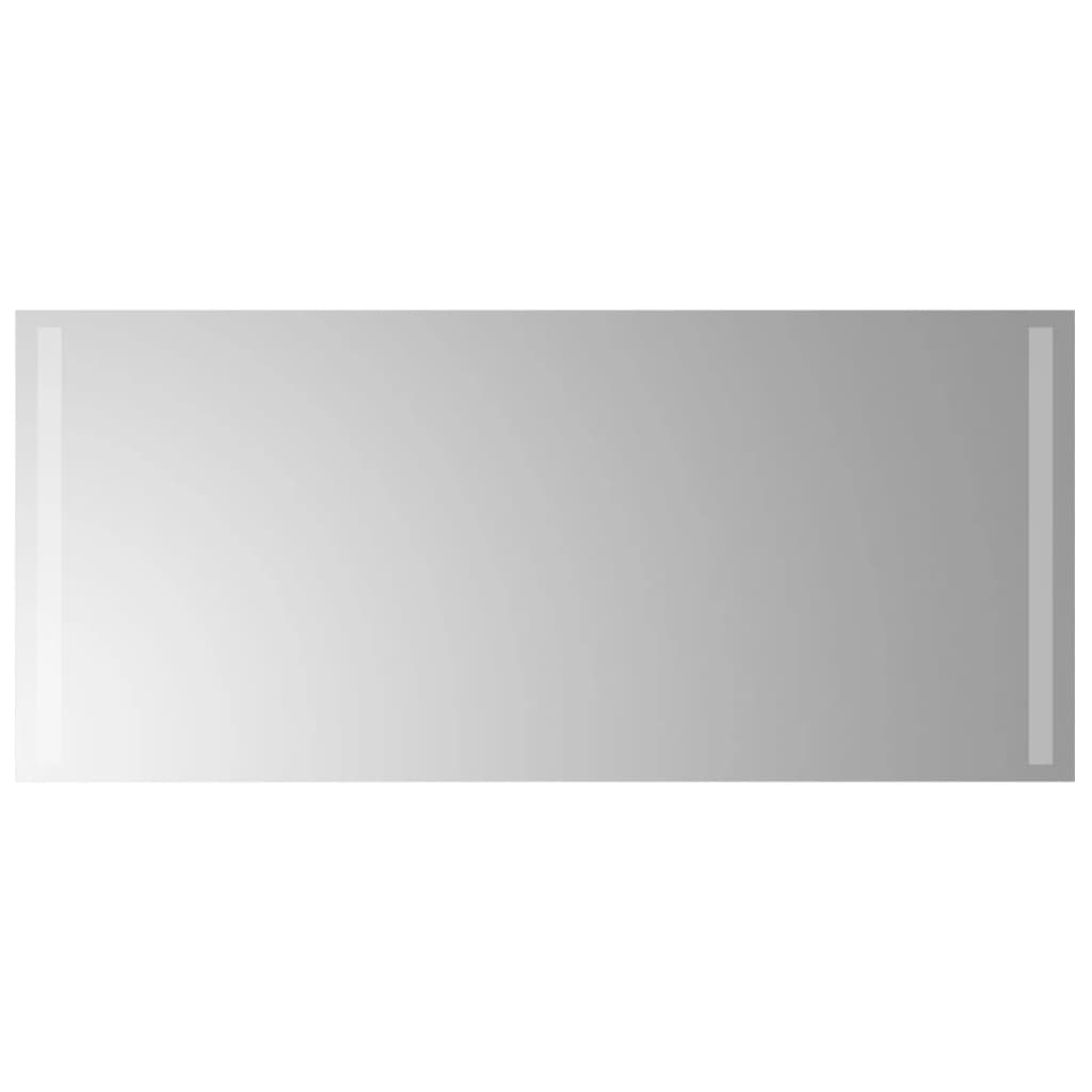 vidaXL Specchio da Bagno con Luci LED 90x40 cm