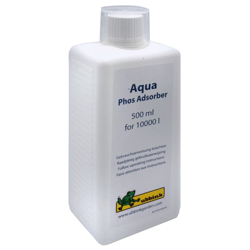 Ubbink Trattamento per Acqua Laghetti Aqua Phos Adsorber 500 ml