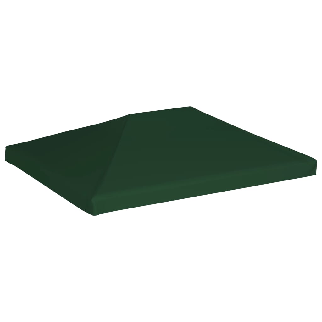 vidaXL Copertura Superiore per Gazebo 310 g/m² 4x3m Verde