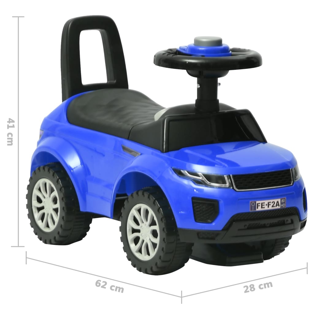 vidaXL Auto per Bambini Blu