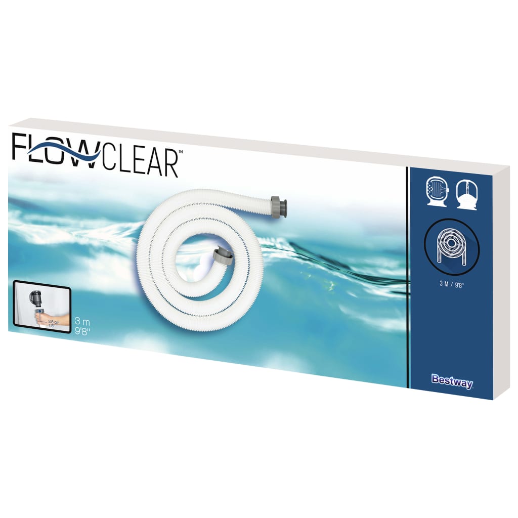 Bestway Tubo Flessibili di Ricambio Flowclear 38 mm
