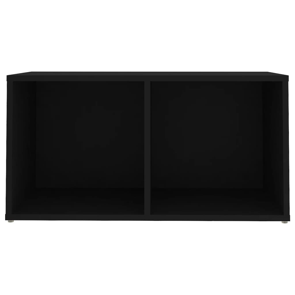 vidaXL Mobile Porta TV Nero 72x35x36,5 cm in Legno Multistrato