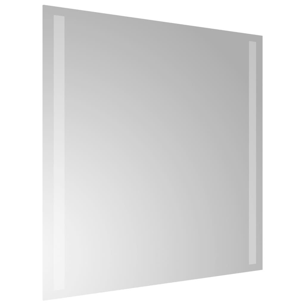 vidaXL Specchio da Bagno con Luci LED 50x50 cm