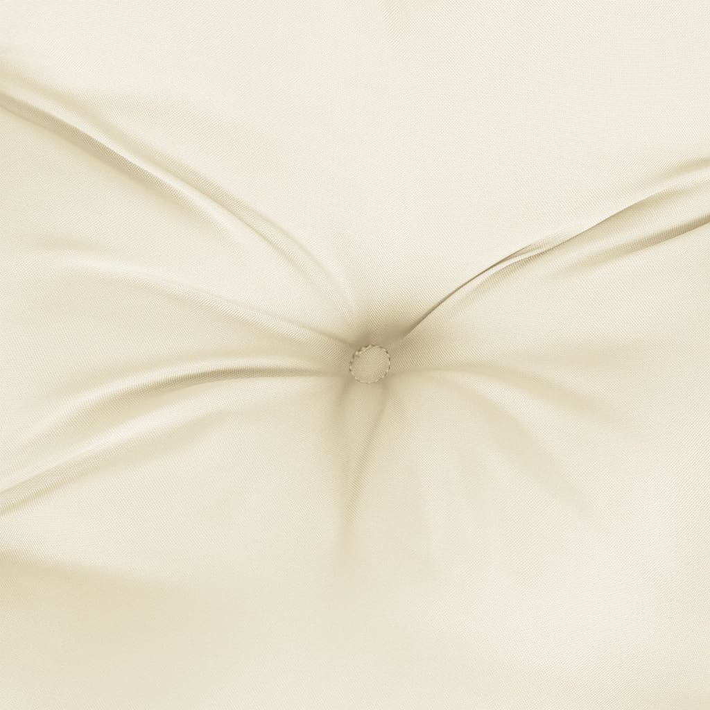 vidaXL Cuscino per Panca Bianco Crema 180x50x7 cm in Tessuto Oxford