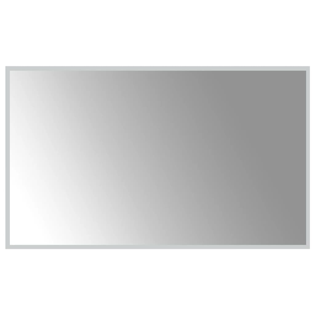 vidaXL Specchio da Bagno con Luci LED 60x100 cm
