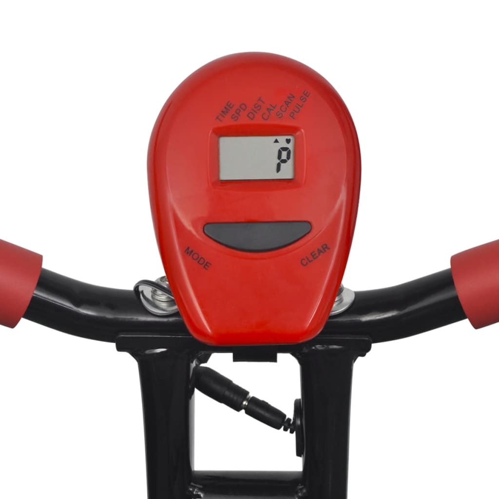 vidaXL Cyclette Magnetica Pieghevole con volano da 2,5 kg