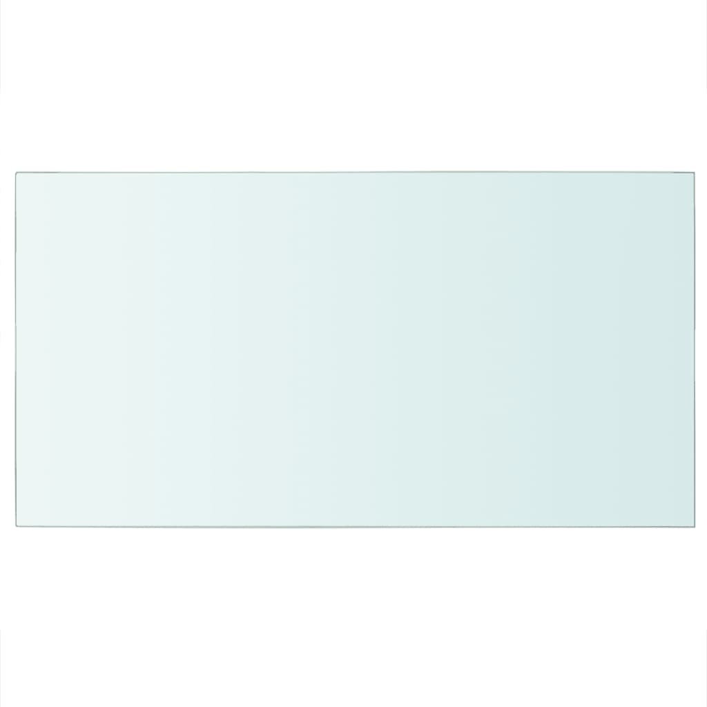 vidaXL Mensola in Vetro Trasparente 40x25 cm