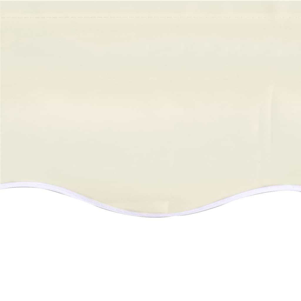 vidaXL Tessuto di Ricambio per Tenda da Sole Crema 5x3,5 m