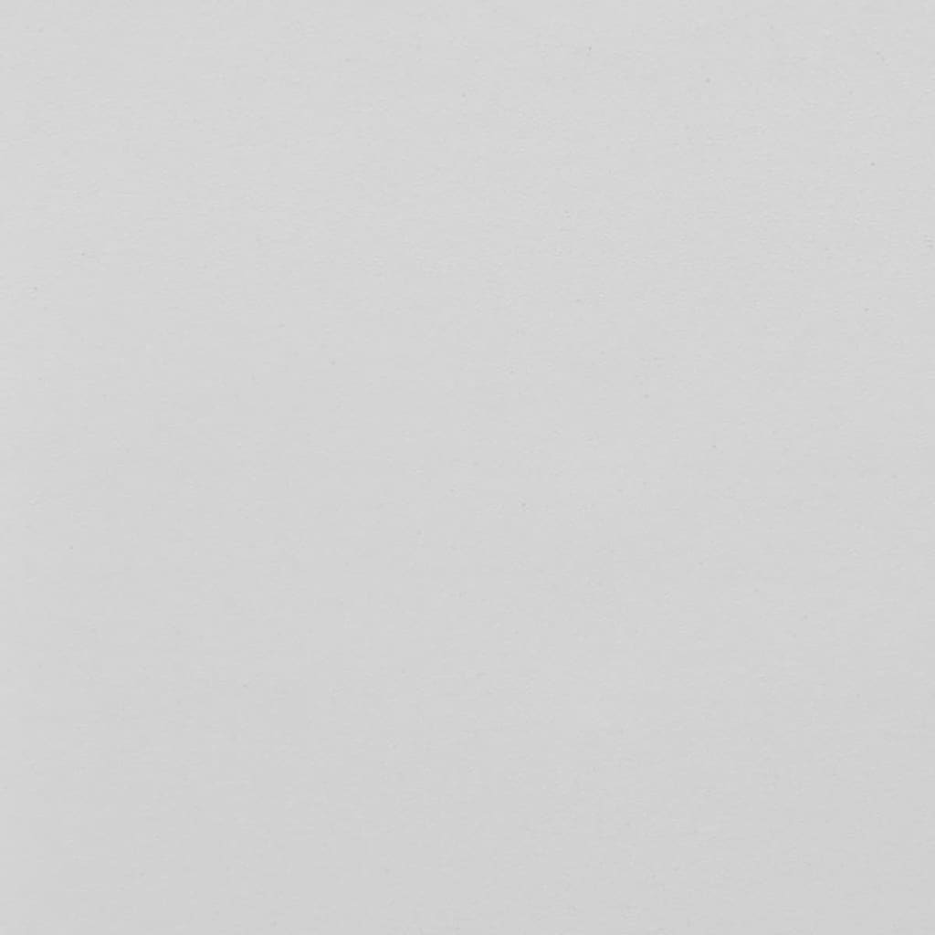 vidaXL Tavolo Pieghevole da Giardino 122 cm in HDPE Bianco