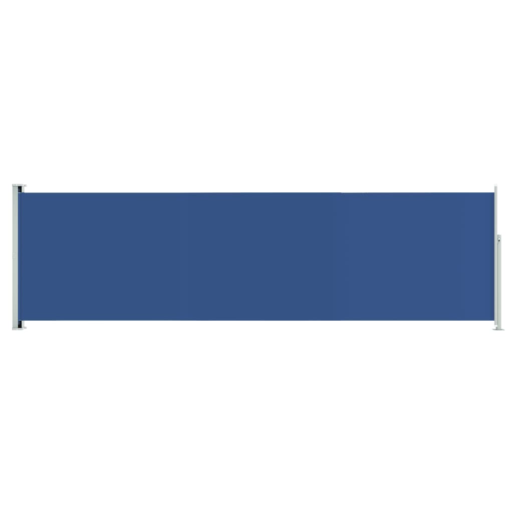 vidaXL Tenda da Sole Laterale Retrattile per Patio 180x600 cm Blu