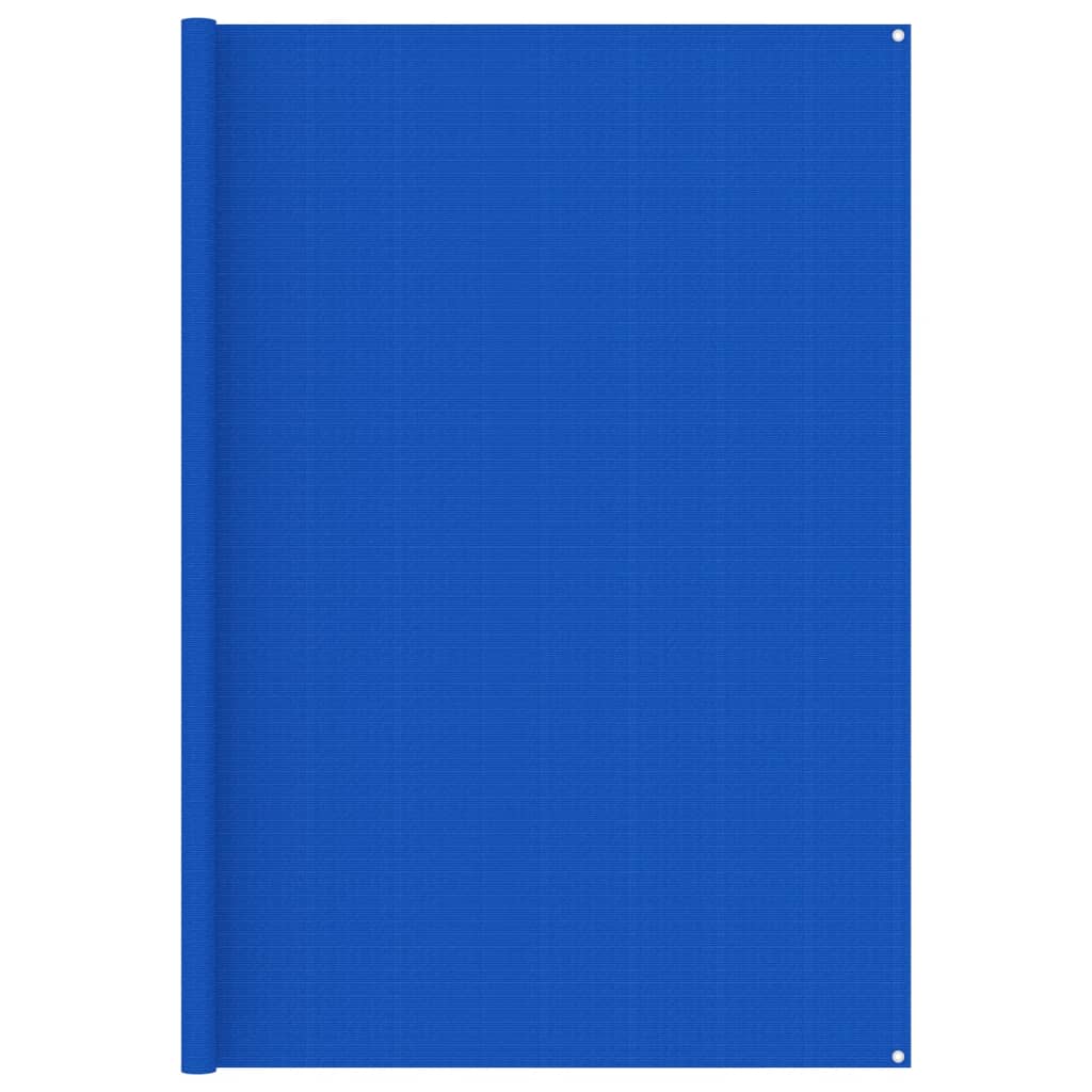 vidaXL Tappeto da Tenda 250x400 cm Blu