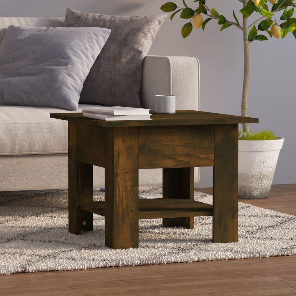 vidaXL Tavolino da Salotto Nero 60x44,5x45 cm in Legno