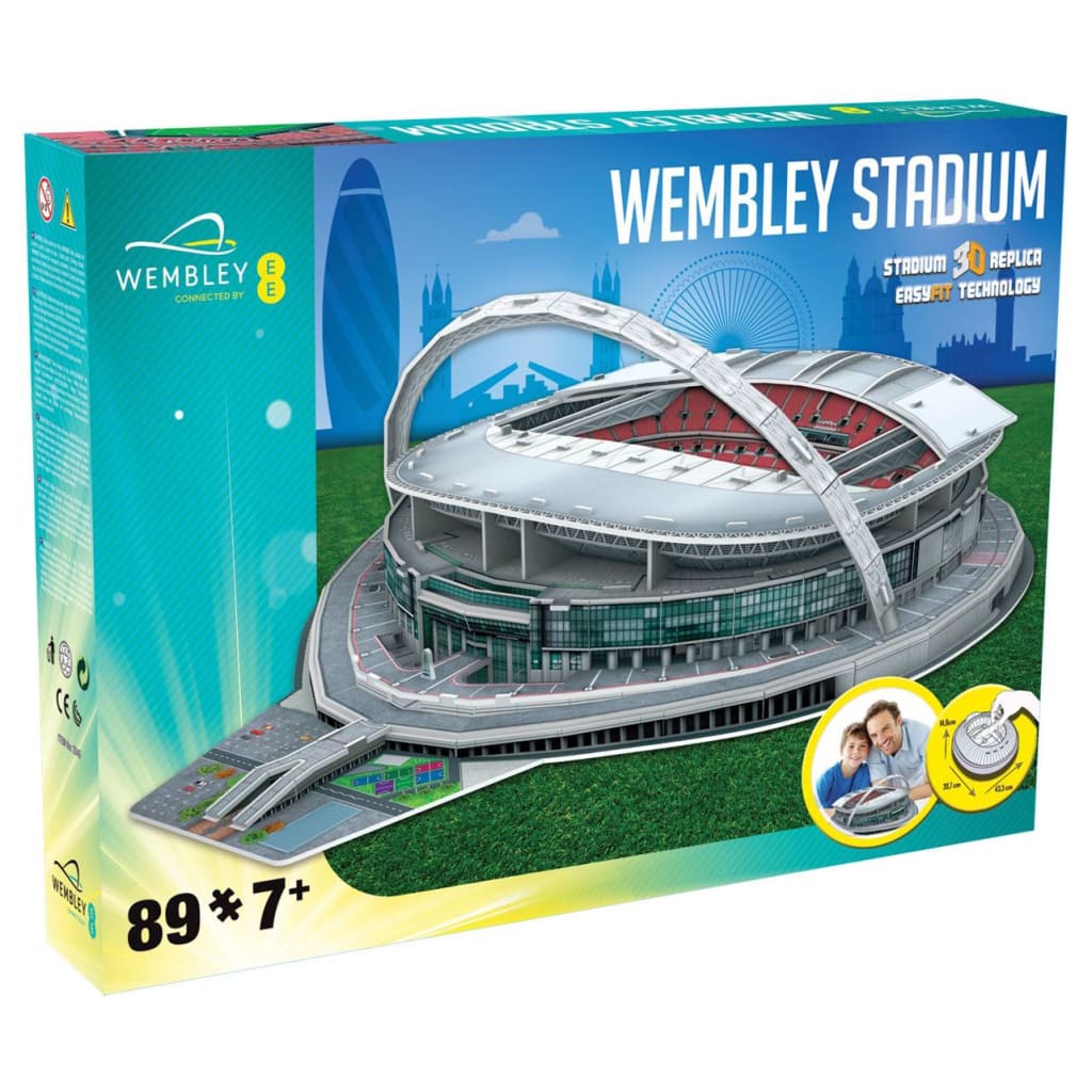 Nanostad Puzzle 3D 89 pz England Wembley Stadium