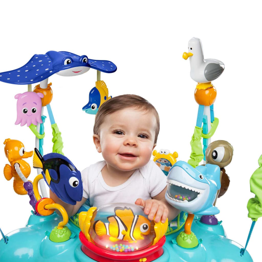Disney Altalena Jumper con Giochi per Neonati Finding Nemo Blu K60701