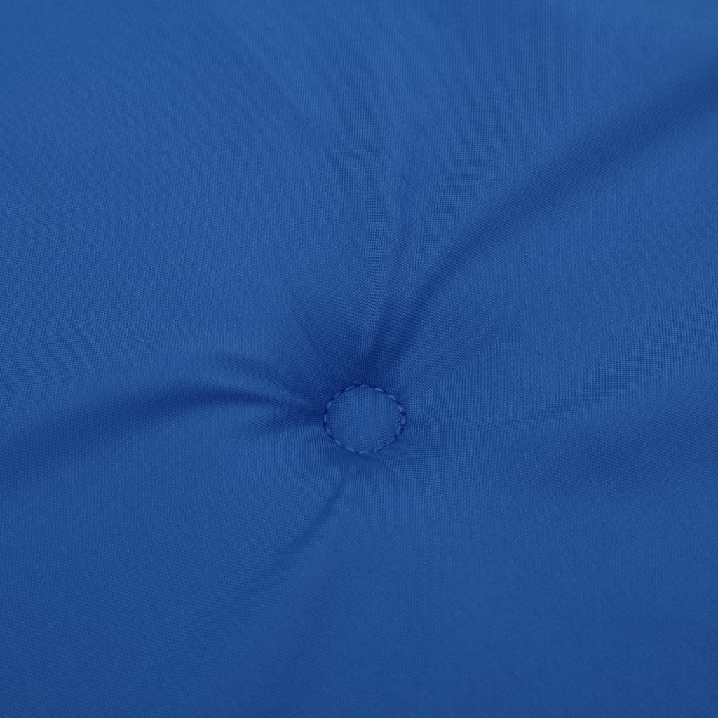 vidaXL Cuscino per Sdraio Blu Reale (75+105)x50x3 cm