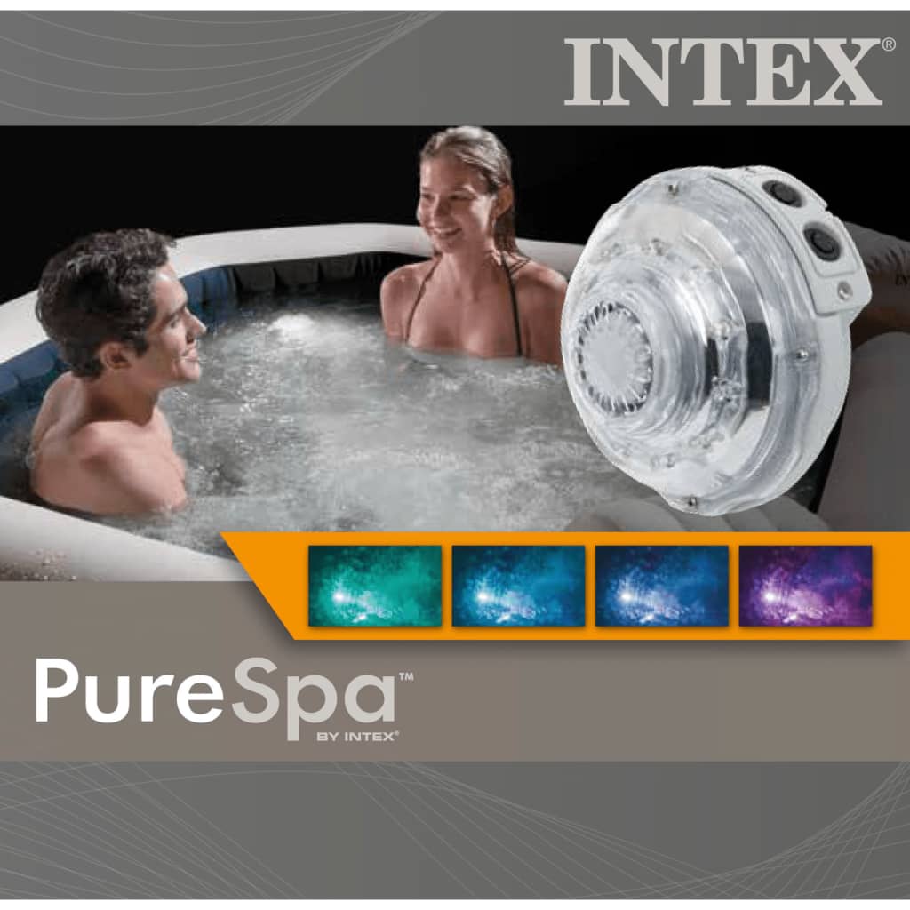 Intex Luci a LED Multicolore per Jet & Bubble Spa 28504
