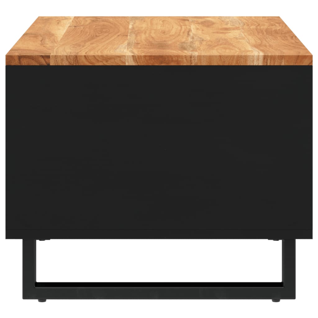 vidaXL Tavolino da Salotto 90x50x40 cm in Legno Massello di Acacia