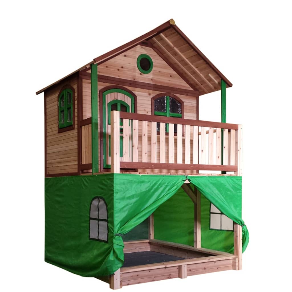 AXI Tenda per Casa per Bambini in Plastica Verde A030.186.00