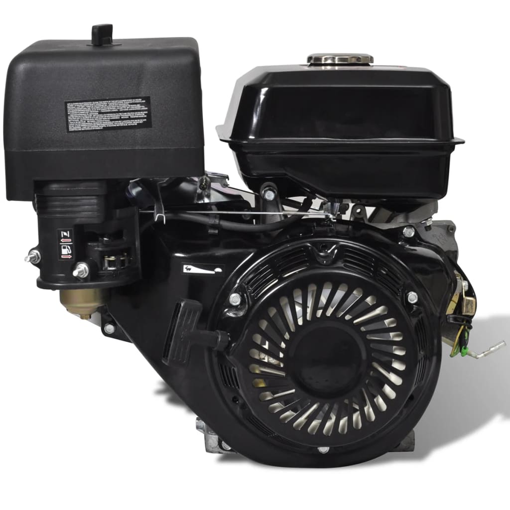 vidaXL Motore a Benzina 15 HP 11 kW Nero